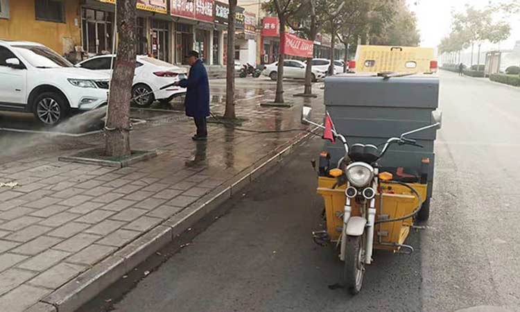 小型电动高压清洗车