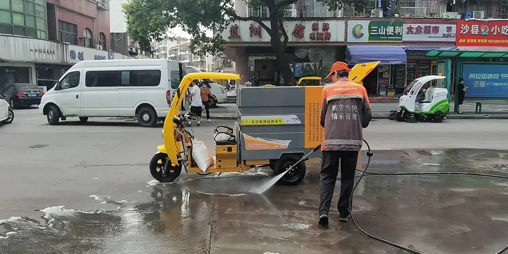 小型高温高压冲洗车_高压冲洗车_高压清洗车_冲洗车