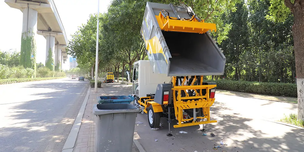 后装式垃圾清运车_环卫垃圾车_市政垃圾车_小型环卫垃圾车