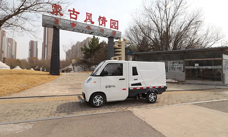 新能源高压清洗车：为城市清洁保驾护航