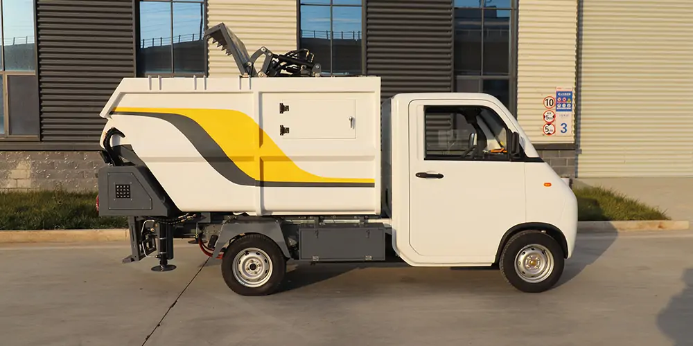 纯电动后装式垃圾车，后装式垃圾车，垃圾车，电动垃圾车