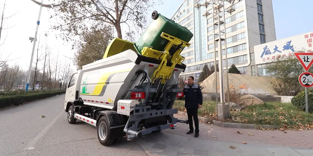 新能源垃圾车，后装式垃圾车，纯电动垃圾车，电动垃圾车