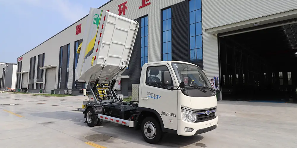 新能源垃圾车，后装式垃圾车，纯电动垃圾车，电动垃圾车