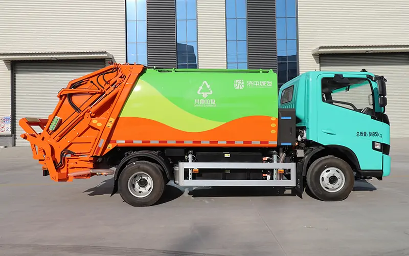 新能源压缩式垃圾车BY-YS8000