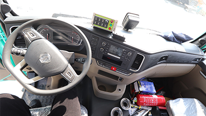 新能源洒水车BY-X25000操作环境